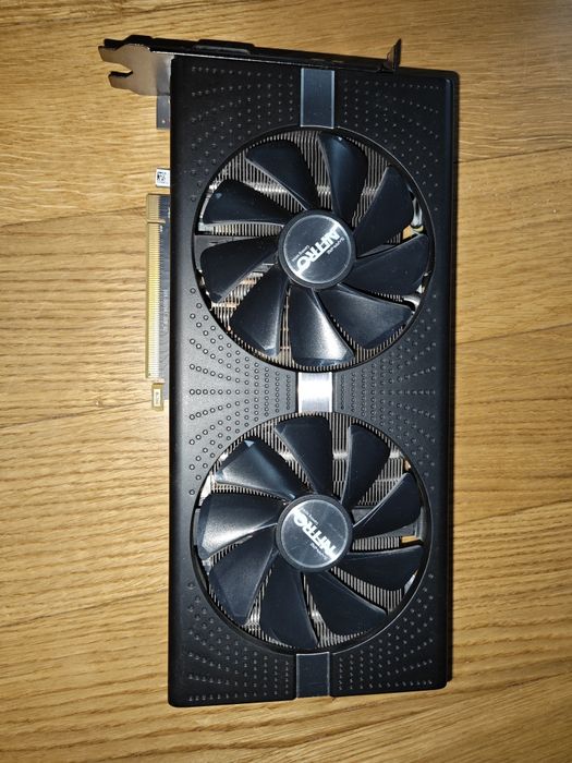 Відеокарта Rx570 sapphire nitro+ 4gb