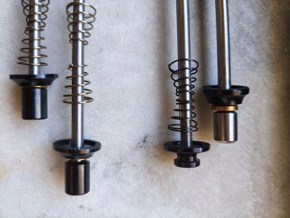 Apertos para rodas de titânio