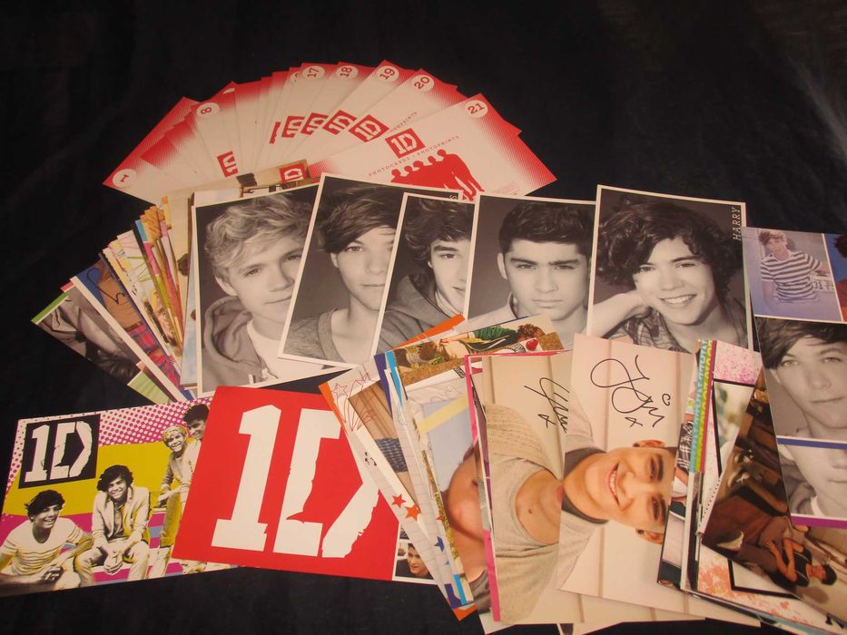 Colecção Postais One Direction 1D Photocards