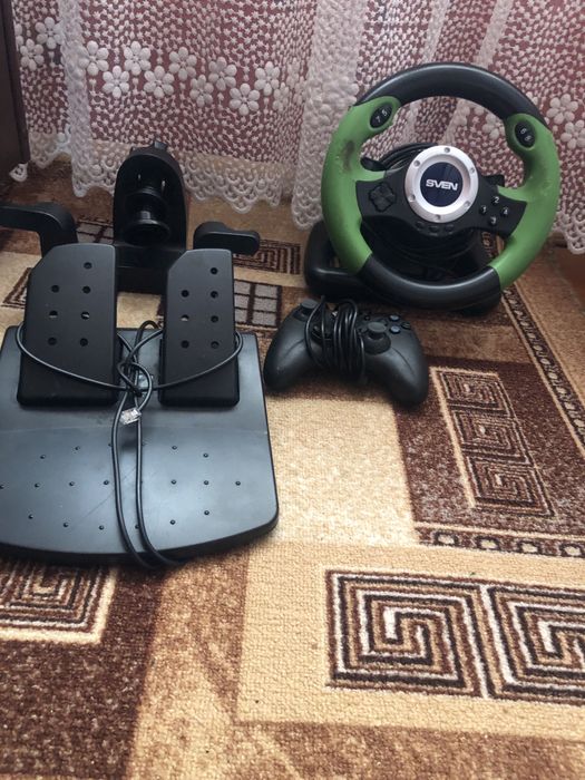 Продам руля з медалями і джойстиком б/у 1500грн