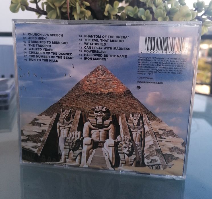 IRON MAIDEN - Somewhere Back In Time (Cd)