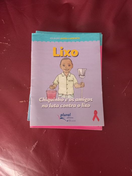 Colecção Saúde e Ambiente composta por 5 livros