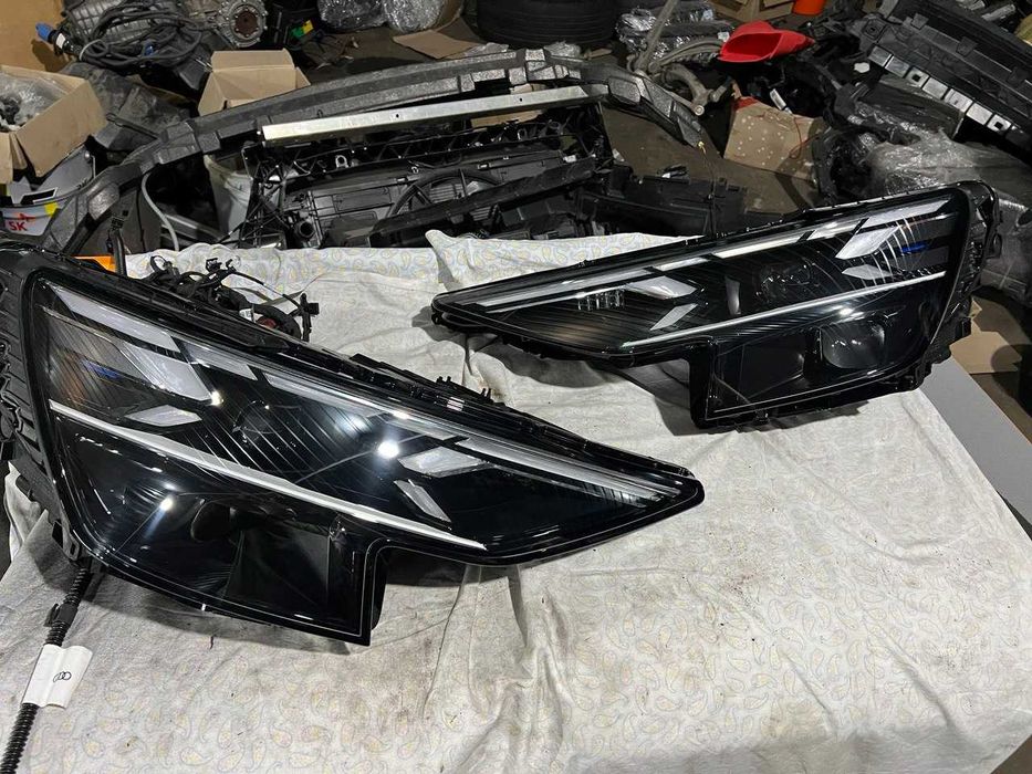 LASER Фары Audi 4m8 Q8 Фари Лазер 4м8 Ку8 Фонари Ауди Ку 8 Фара