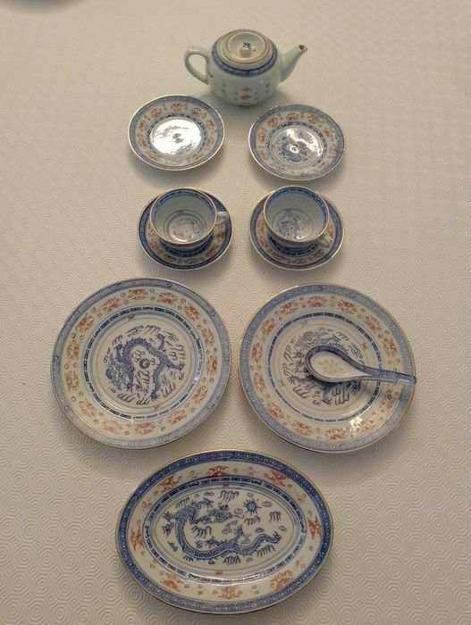 Conjunto de Louça Chinesa