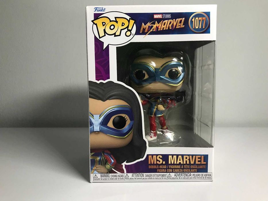 Funko Pop! Movies: The Marvels - Captain Marvel, Photon, Ms. Marvel