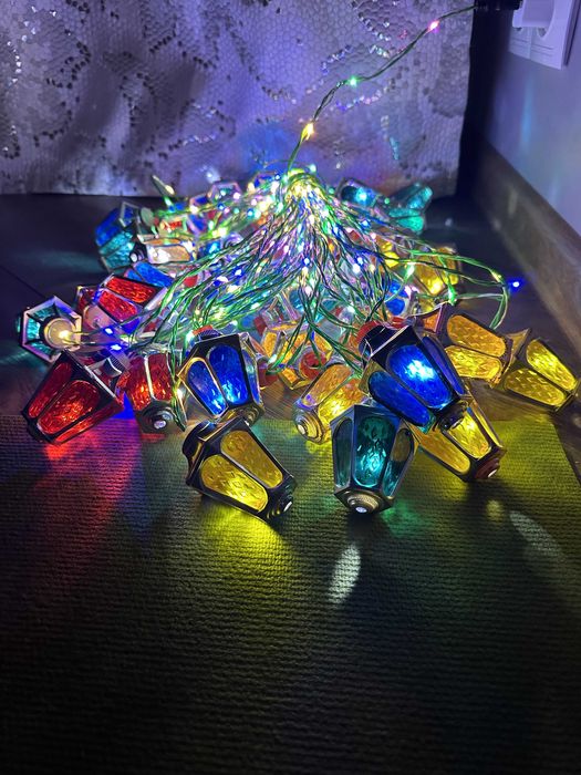 Подарок для девушки. Гирлянда СССР Радуга-1 LED 20м