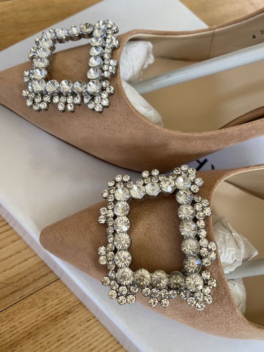 Buty czółenka na obcasie 37