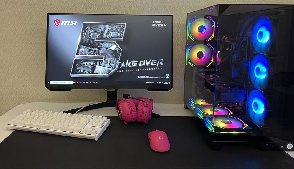 Игровой компьютер (RTX 5080, Ryzen 7 9800X3D, 32 ОЗУ)