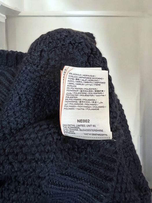 Superdry roz. XL damski granatowy pleciony sweter