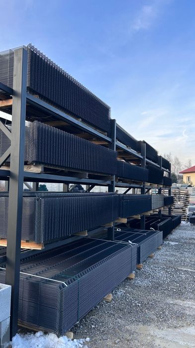 Panel ogrodzeniowy fi 4mm 123x250cm ocynk + RAL