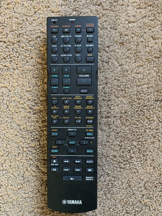 Amplificador Yamaha RX-V630 RDS