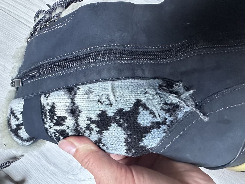 Ботінки чоботи зимові на 38-й розмір