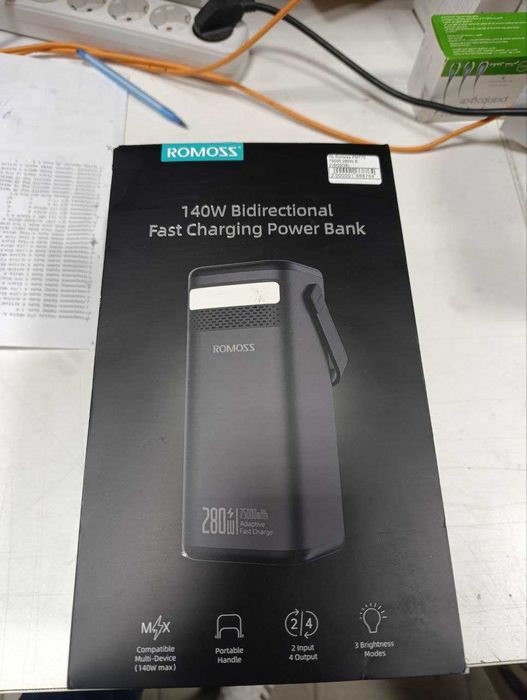 Павербанк Romoss 75000mAh PMT75 280W (PMT75-1E2-2133H)