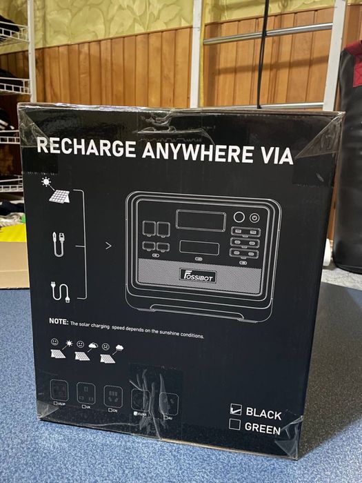 Зарядна станція Fossibot F2400, 2400 Вт, 2048 Вт/год EUНОВІ УНаявності