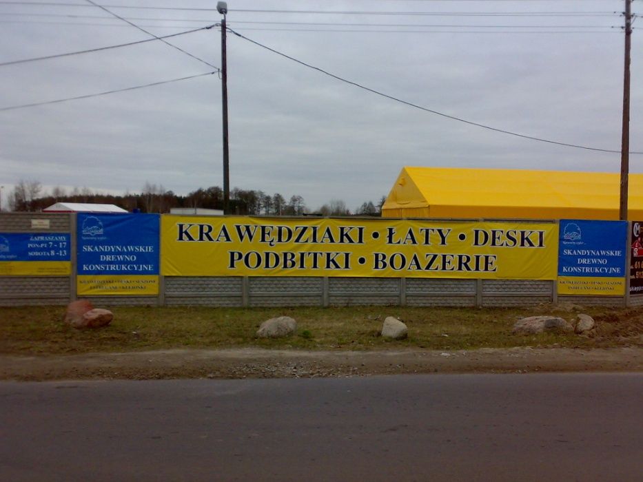 Krawędziak belka ecowood Polska 105*105 klejonka