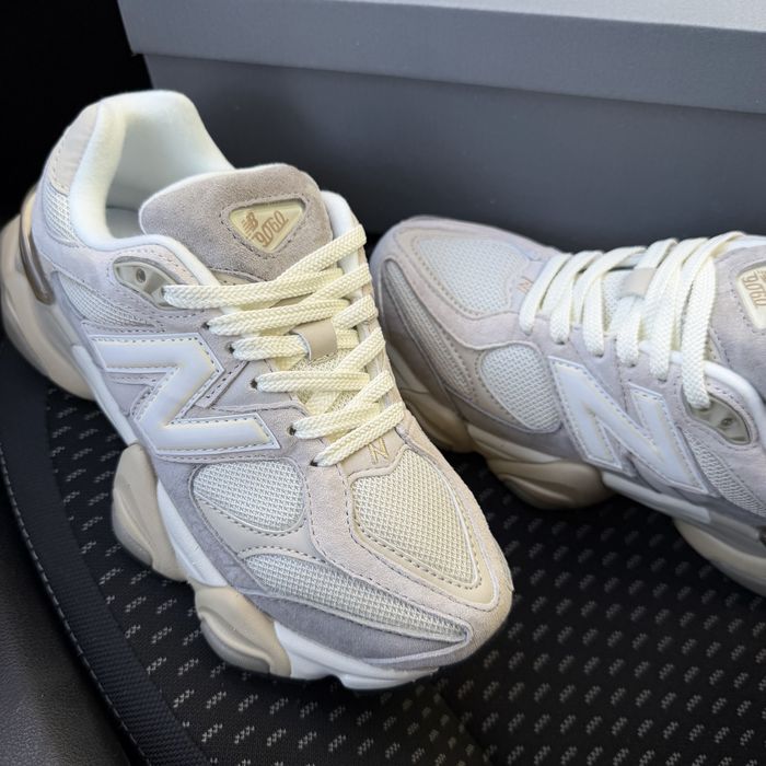 Жіночі кросівки нюбеланс бежеві з сірим весна літо New balance 9060 beige grey