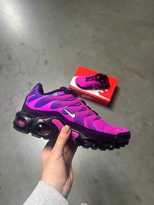 !SALE! Nike Air Max TN Plus Black Violet 36 37 38 39 40 41 найк тн