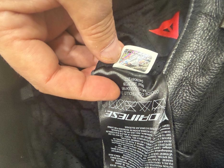 Calças mulher Dainese mota couro - como novas.