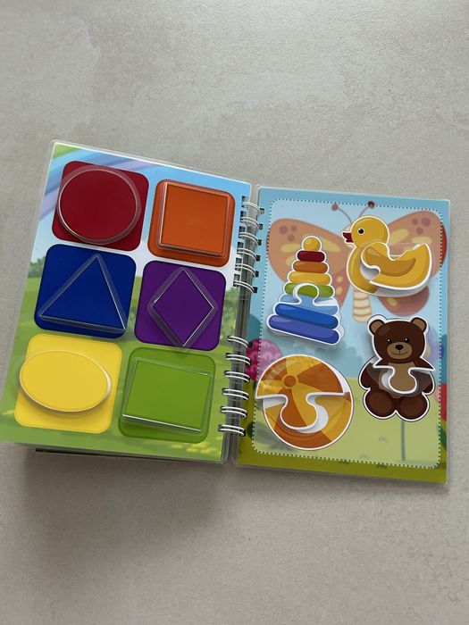 Книжка на липучках розвиваюча