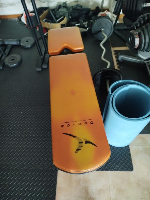 Vendo ginásio multifunções mais halteres  ajustáveis  40kg