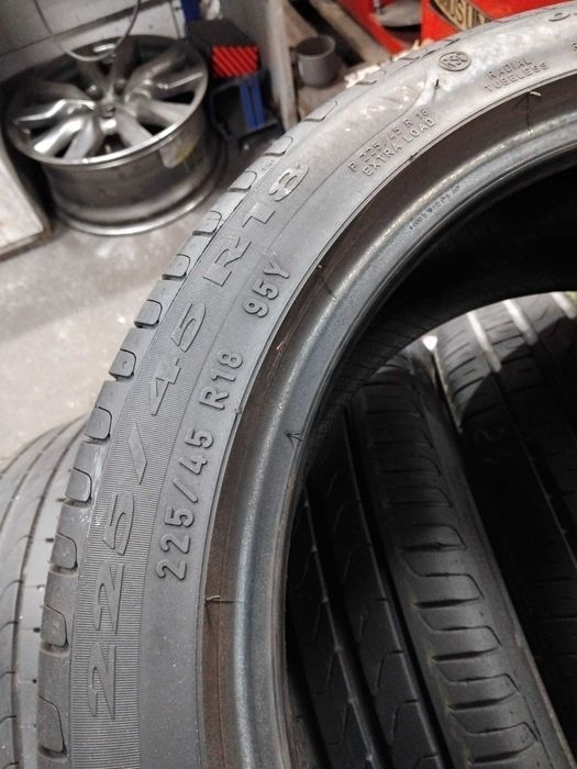 Шини бу 225/45 R18 Pirelli Cinturato P7 Ran Flat Комплект Літо
