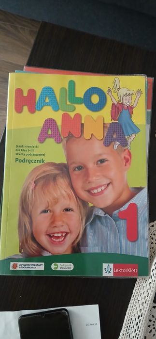 Podrecznik do j. Niemieckiego Hallo Anna klasa 1-3