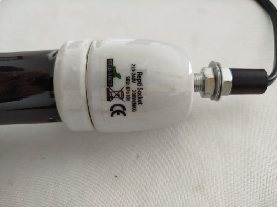 Lâmpada de aquecimento de cerâmica