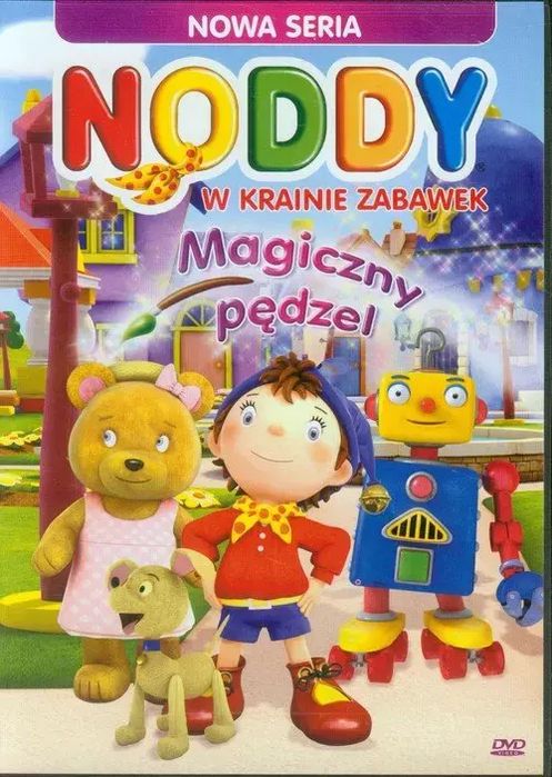 Noddy w Krainie Zabawek. Magiczny pędzel, DVD. Cass film
