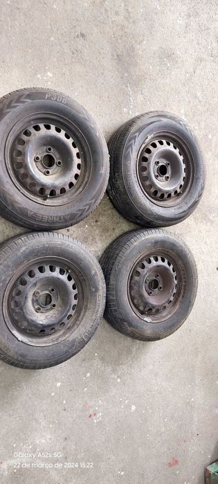 Conjunto 4 pneus + jantes