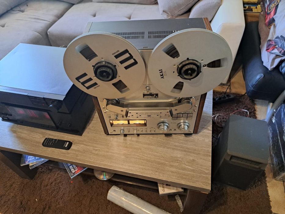 Akai GX-635D magnetofon szpulowy, sprawny.