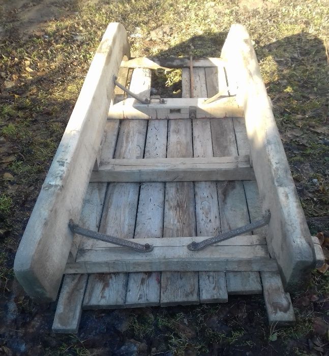 Сані дерев"яні легкі високі