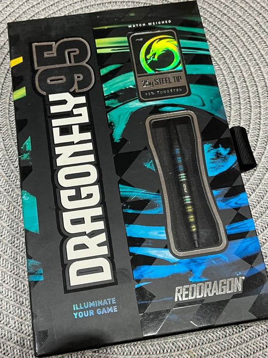 Red Dragon Dragonfly Black Tapered 25g 95% lotki dart