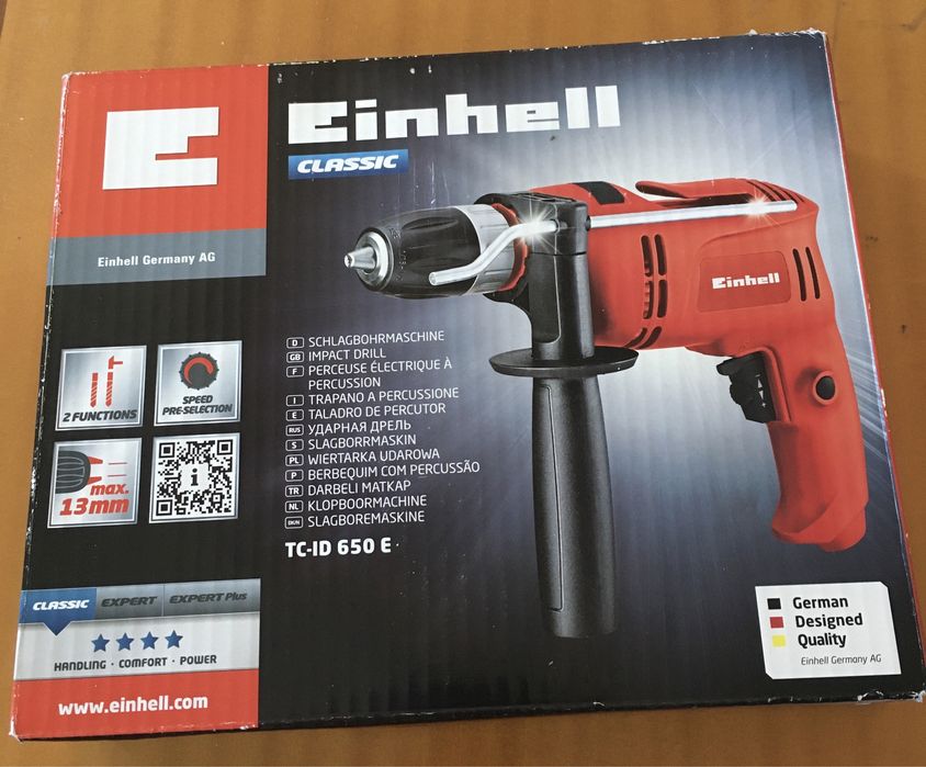 Дриль ударний Einhell TC-ID 650 E