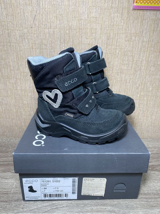 Ecco сапожки 24р: 550 Дитяче взуття Запоріжжя на Olx