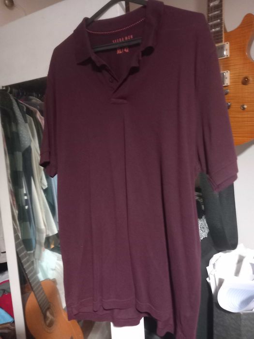 Polo cor de vinho novo 4 euros