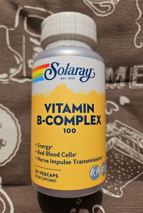 Solaray в комплекс b complex 50 100 вітаміни групи Б В В50 В100
