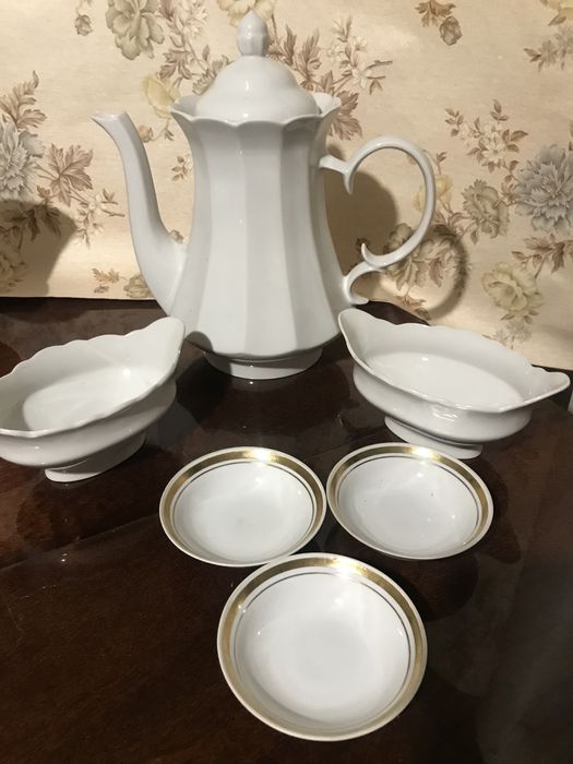 Кувшин, соусники /порцеляна біла