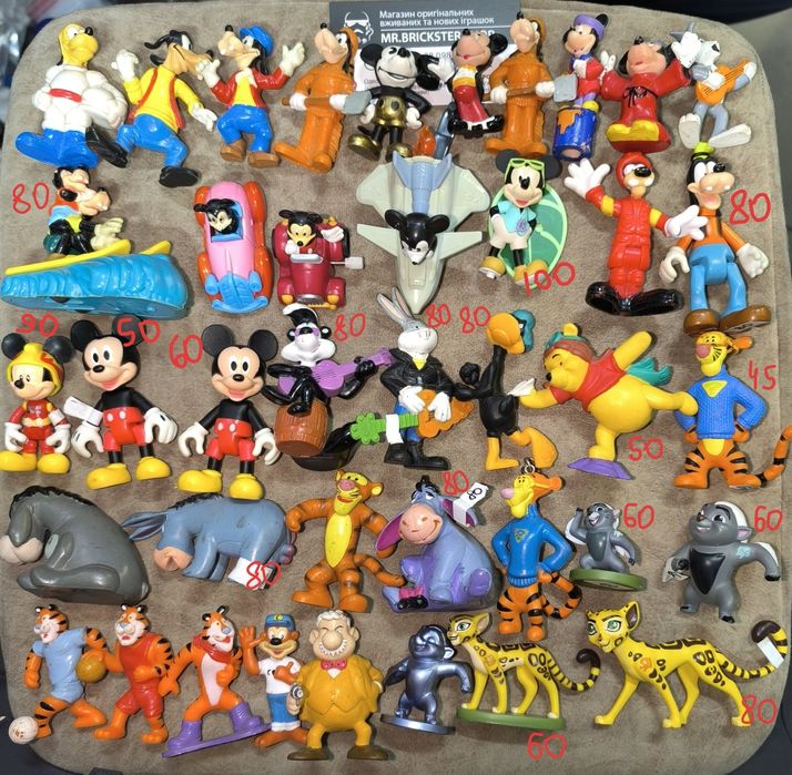 Фигурки из мультиков Дисней Disney принцесса фігурки игрушки