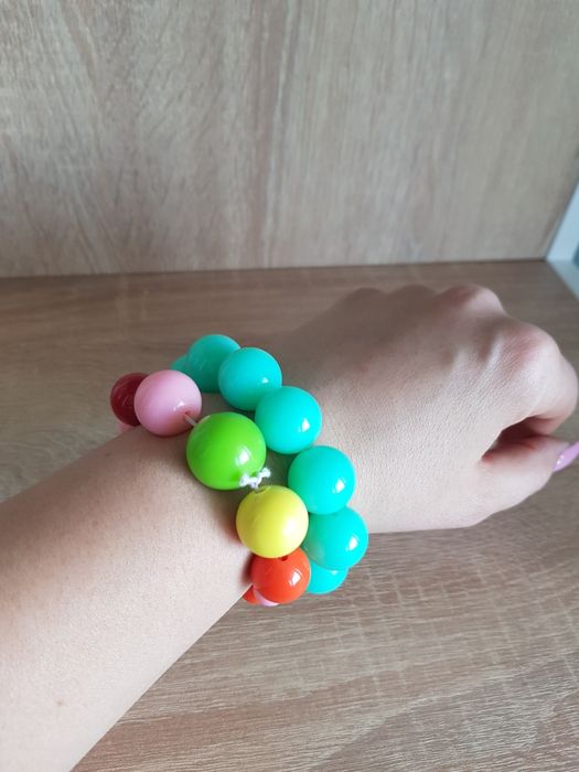 2 kolorowe bransoletki