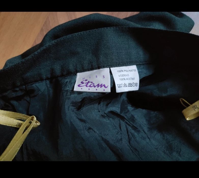 Spódnica mini khaki Etam.