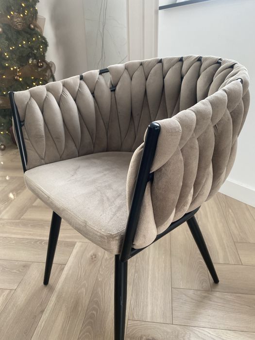 Krzesła tapicerowane 6 sztuk