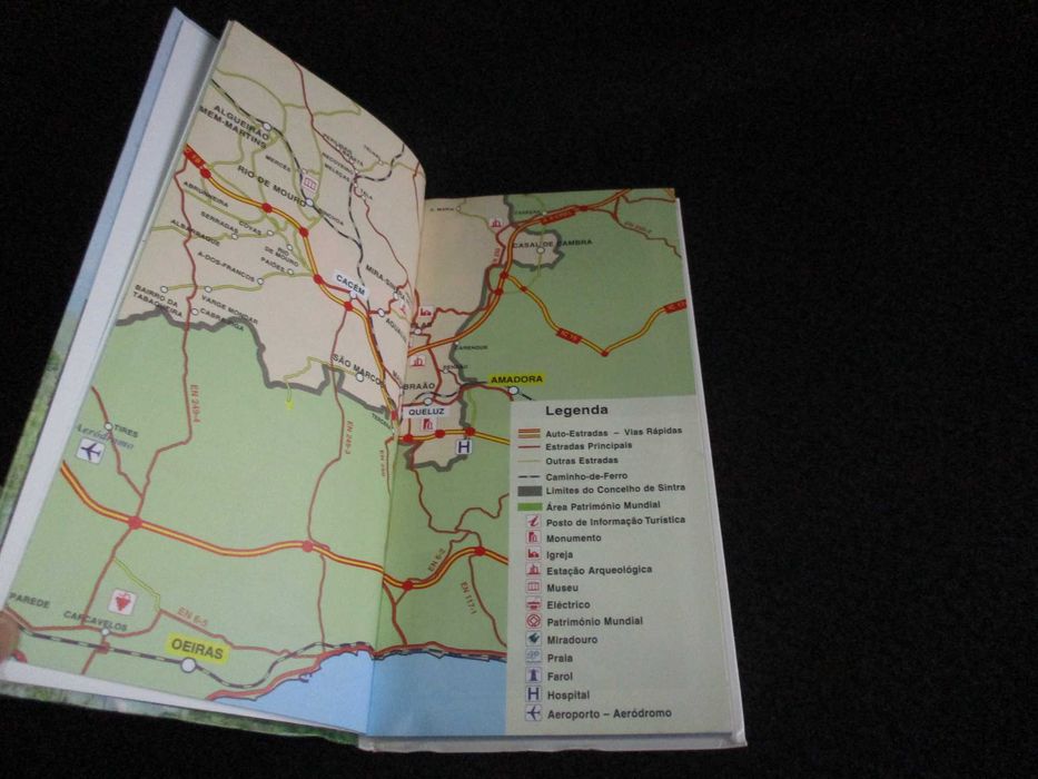 Livro Sintra Guia do Concelho Céu Ribeiro 1ª edição 2008