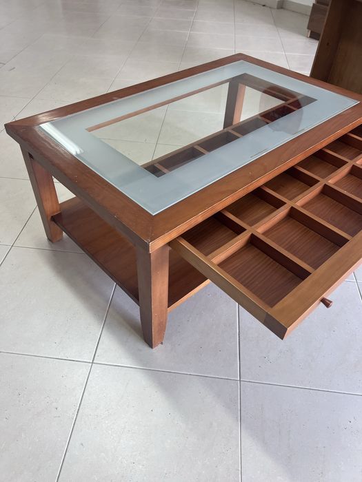 Mesa sala em madeira