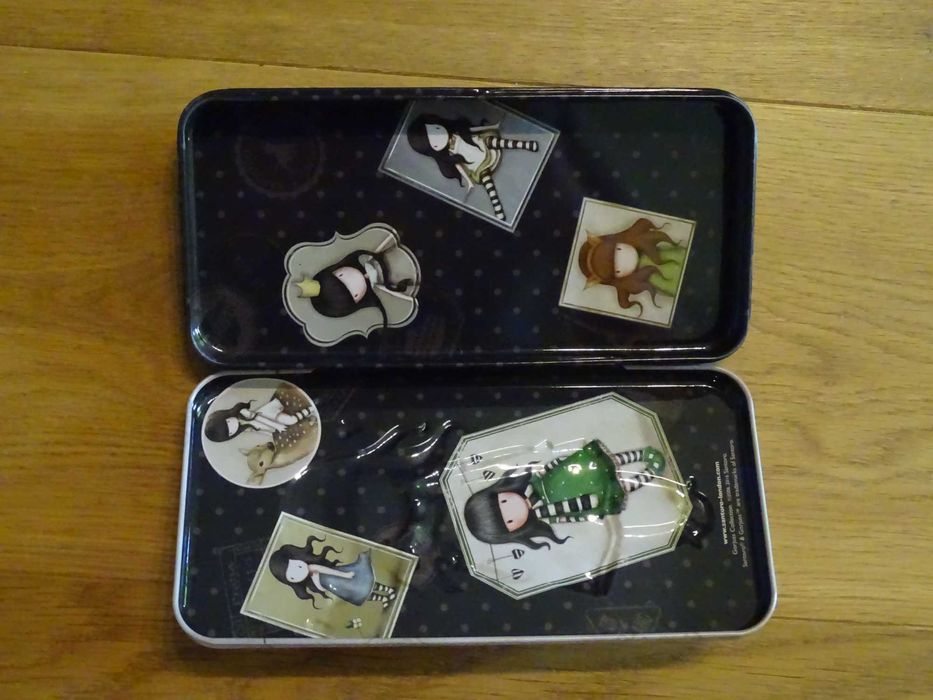 Piórnik Santoro Gorjuss blaszany