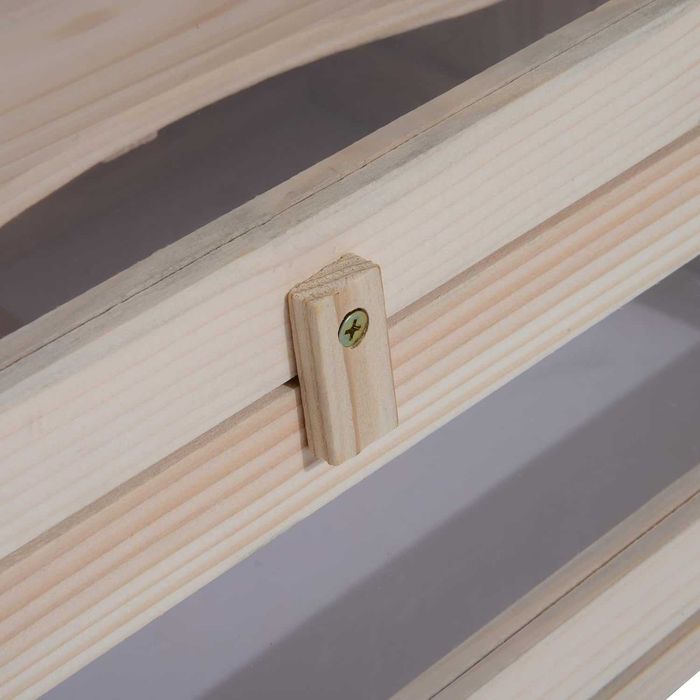 NOVO - Gaiola Madeira para HAMSTER e Pequenos Roedores 60x35x42cm