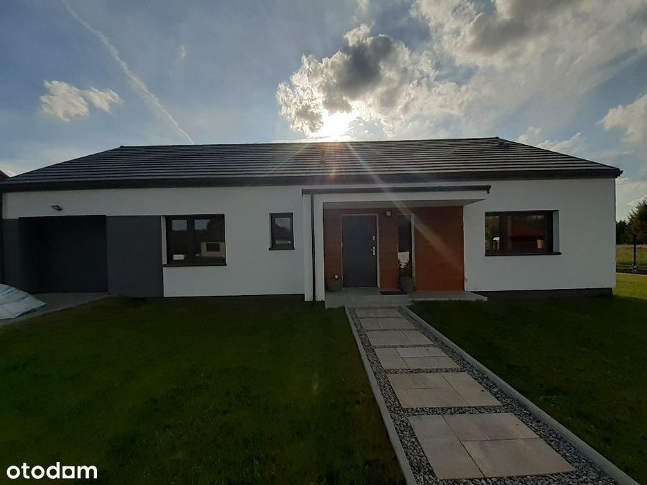 Nowy DOM POD KLUCZ 140 m²,Wyposażona kuchnia, Ogród 12 ar ,BEZ PCC - Widok 3