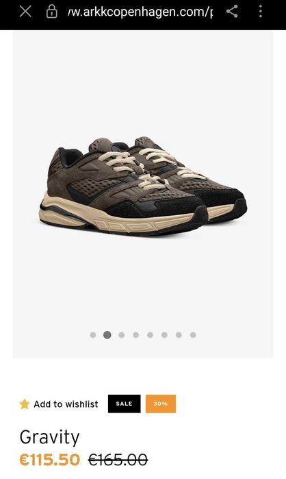 Кожаные женские кроссовки ARKK Graviti Оригинал