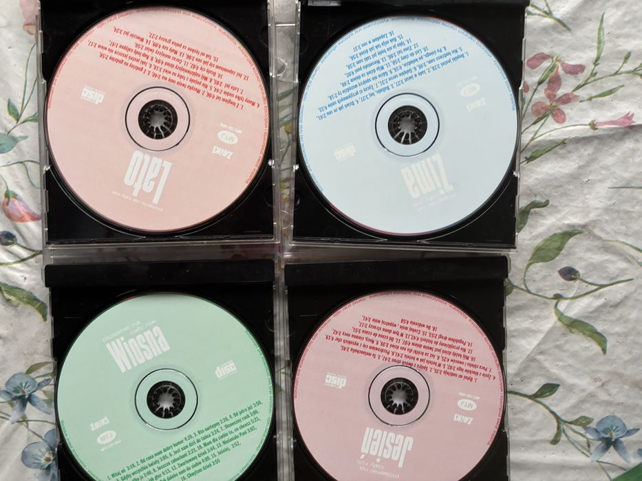 Plyty cd wiosna lato jeseień zima cd