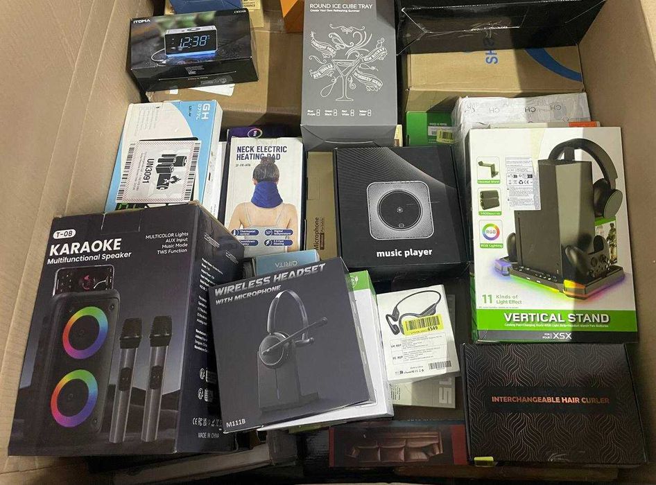 Ліквідаторська палета, мікс товар амазон – стартуй свій бізнес! 154 кг