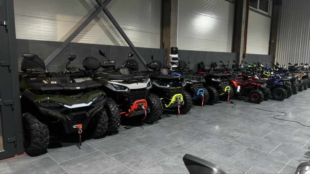 Квадроцикли від 125 до 1000 кубів Кредит Розтрочка під 0%ЕлектроБенз